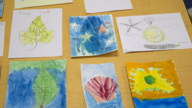 kids drawing lesson