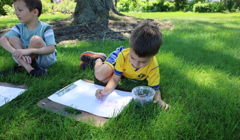 drawing little kids