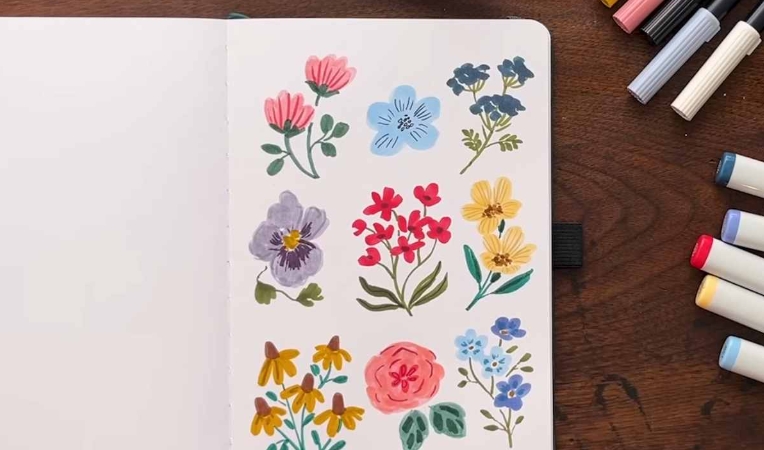 easy fun drawings
