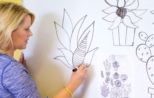 how to teach drawing to kid