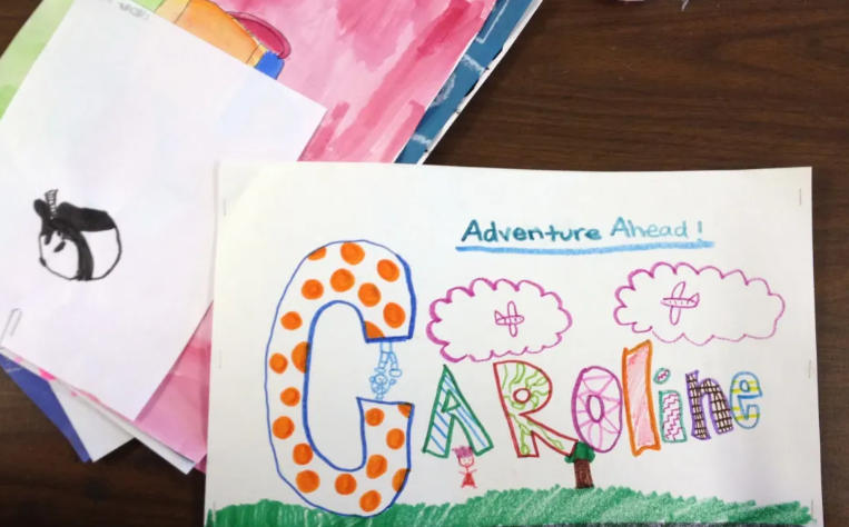 childrenʼs art portfolio