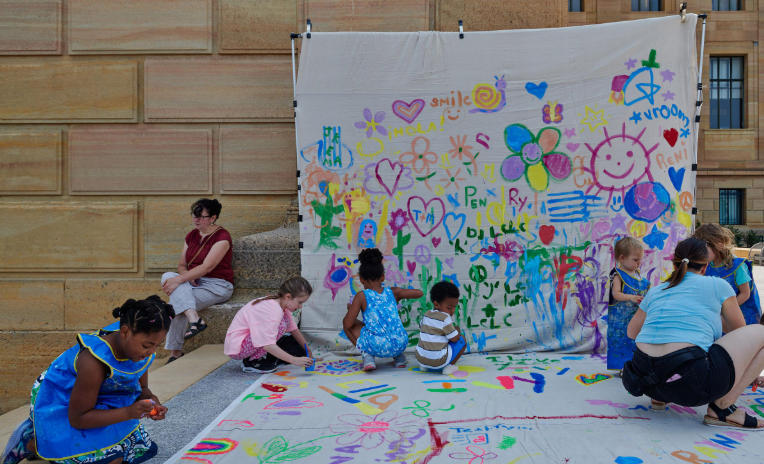 kid paintings gallery