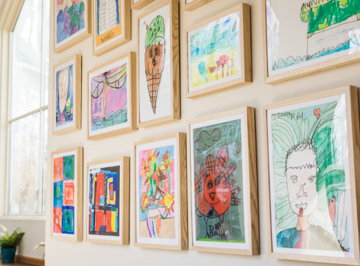 kids painting gallery