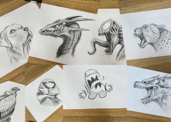 ideas for drawing projects