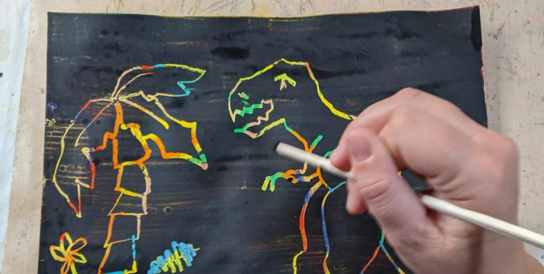 hard drawings for kids