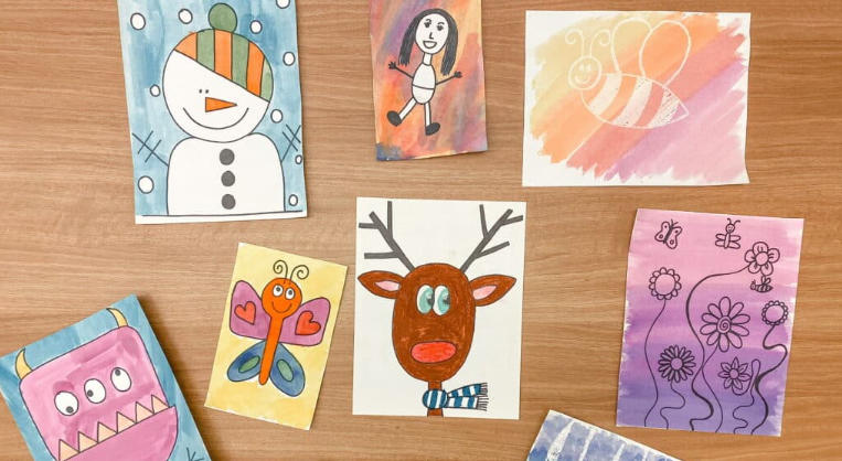 easy drawing ideas for kindergarten