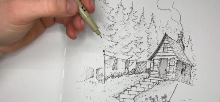 easy art sketches to draw