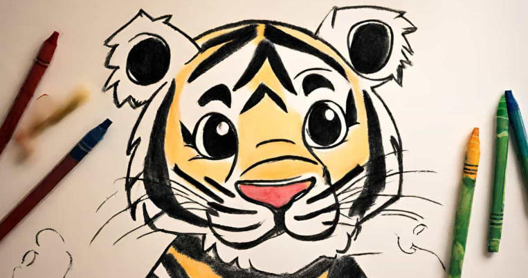 cool cartoon drawings step by step