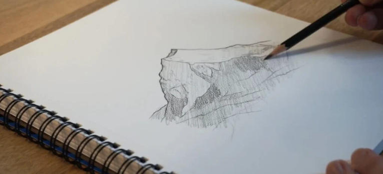 to draw in