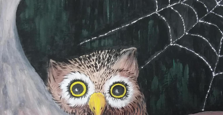 childrens owl art