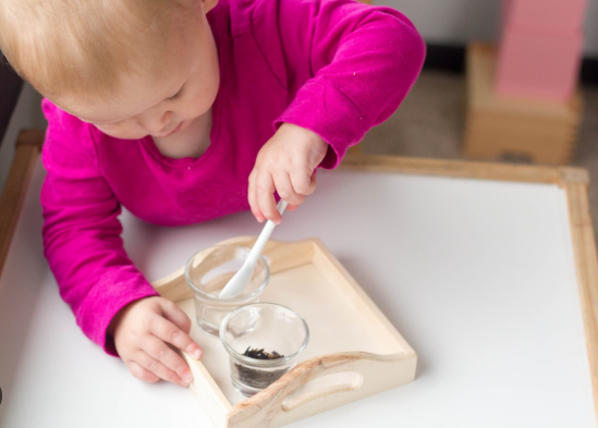 Montessori Spooning Activities for Kids