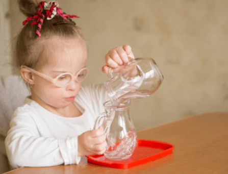 Montessori Pouring Activities for Toddlers