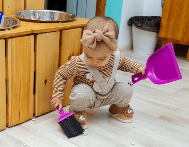 Montessori Cleaning Activities for Kids