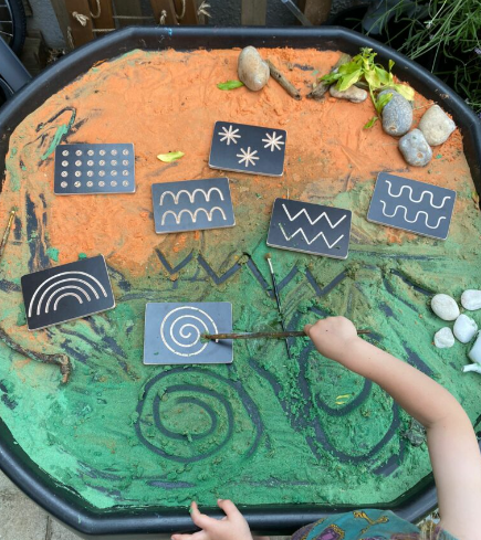 Montessori Sand Play Activities