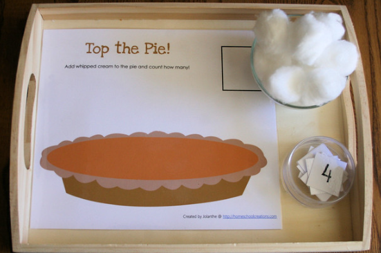 Montessori Thanksgiving Activities for Preschoolers