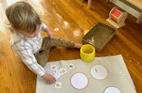 Montessori Work Activities for Kids