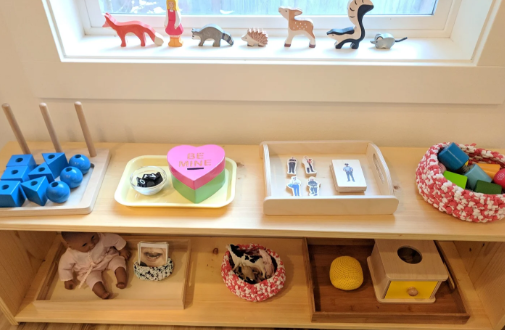 Montessori Shelf Activities for Toddlers