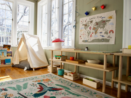 Montessori Activities for Playroom Setup